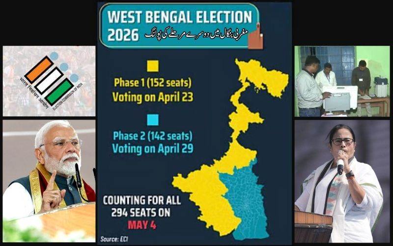 مغربی بنگال میں انتخابی تشہیری مہم کا اختتام ۔29 اپریل کو پولنگ کے انتظامات